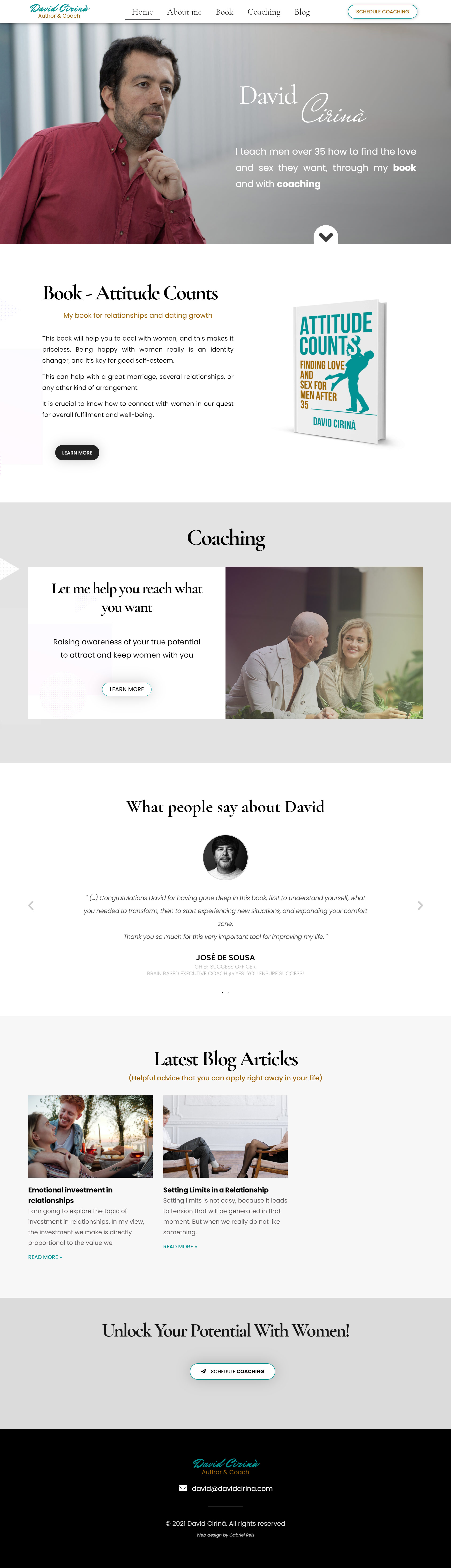 Web Design Coach Author David Cirina